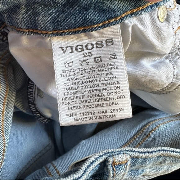 Vigoss Frankie Slim Straight Jeans - Picture 7 of 8